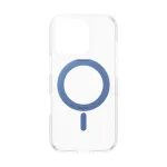 PanzerGlass CARE Feature Case 1317 telefono dėklas iPhone 16 Pro, su atrama ir MagSafe, skaidrus mėlynas