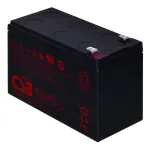 Sandarus &scaron;vino rūg&scaron;ties akumuliatorius CSB Battery HR1234WF2 12V 9Ah UPS ir atsarginiam maitinimui