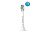 Dantų &scaron;epetėlio galvutės Philips HX6068/87 Optimal White, 8 vnt., baltos, vidutinio kietumo &scaron;ereliai, 3 mėn. keitimo intervalas