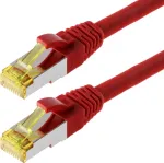 Tinklo kabelis Helos S/FTP (PIMF) CAT 6a 20m Raudonas