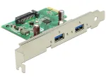 DeLOCK 89391 Vidinė PCIe USB 3.2 Gen 1 sąsajos plok&scaron;tė, 2 prievadai