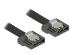 Delock 83840 FLEXI SATA kabelis, SATA III 6 Gb/s, 0,3 m, juodas