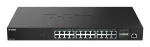 D-Link DMS-1250-28/E 28 prievadų 2.5G kelių gigabitų valdomas jungiklis su 4 x 10G SFP+ prievadais
