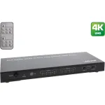 InLine HDMI matricos jungiklis, 4K2K, 4 įėjimai į 2 i&scaron;ėjimus