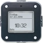 Busch-Jaeger 6455-101 žaliuzių valdiklis, juodas, IP20, 2CKA006410A0397