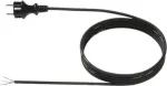 Maitinimo laidas Bachmann 322.175, H07RN-F 3G1,50, 250 V 16 A, 3 m, juodas
