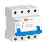 Chint NB310L/3N diferencialinis automatas RCBO, 3P+N, C20, 30mA, A tipo, 6kA
