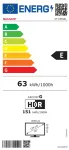 Sharp 55GR8265E 139,7 cm (55 coliai) 4K Ultra HD Smart TV Wi-Fi Juodas