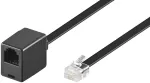 Microconnect MPK103FB telefono kabelis 3 m Juoda