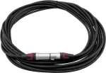 PSSO XLR laidas 3 kontaktų, 10 m, juodas, Neutrik jungtys