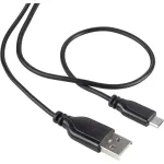 USB 2.0 duomenų kabelis Renkforce RF-4032111, USB A &ndash; Micro-USB B, 1 m, juodas