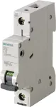 Siemens 5SL4116-7 automatinis jungiklis 1 polius 16A C charakteristika