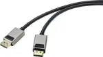 SpeaKa Professional DisplayPort kabelis [1x DisplayPort ki&scaron;tukas - 1x DisplayPort ki&scaron;tukas] 2.00 m Juoda (SP-9510456)