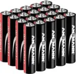 Baterija AAA Micro &scaron;arminė 1,5 V, 20 vnt. &ndash; ANSMANN (1501-0004)