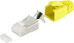 RJ45 ki&scaron;tukas ShiverPeaks BS72067-Y geltonas, skirtas Cat7a