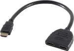 HDMI adapteris ShiverPeaks Type A į 2x St/Bu 77415 &ndash; HDMI Type A skirstytuvas/adapteris