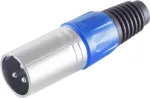 ShiverPeaks S/CONN maximum connectivity XLR ki&scaron;tukas, mėlynas, 55002-B