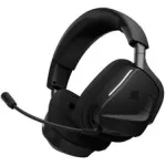Belaidės žaidimų ausinės CORSAIR VOID V2 MAX &mdash; Carbon, RGB ap&scaron;vietimas, 7.1 erdvinis garsas