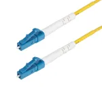 StarTech.com 30m (98.4ft) LC-LC (UPC) OS2 vienmodis simpleksinis &scaron;viesolaidinis kabelis, 9/125&micro;m, 40G/100G, atsparus lenkimui, maži įterpimo nuostoliai, LSZH &scaron;viesolaidinis &scaron;uolis