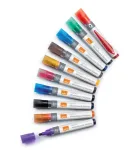 Nobo Liquid Ink ra&scaron;ikliai baltai lentai, 10 vnt.