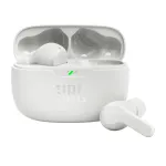 Ausinės JBL Wave Beam TWS belaidės į ausis, baltos