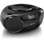 Philips AZB500 juodas ne&scaron;iojamas CD grotuvas