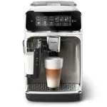 Fully automatinis espreso aparatas Philips EP3343/90, 2 puodeliai, 15 bar, keraminis malūnėlis, 275 g pupelių talpa, pieno indas, TFT jutiklinis ekranas