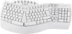 Perixx PERIBOARD-612W DE belaidė klaviatūra RF 2,4 GHz + Bluetooth QWERTY prancūzų - vokiečių - ispanų - JK anglų - JAV anglų balta