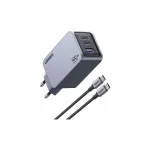 UGREEN Nexode Pro 3 prievadų GaN PD greitasis įkroviklis 2 USB Type-C