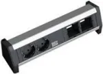 Maitinimo juosta Bachmann DESK 1 su 2 pasirinktinais moduliais, 230V