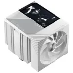 TRYX TURRIS T620 CPU oro au&scaron;intuvas, dvibok&scaron;tis, su 5 colių ekranu - 120 mm, baltas