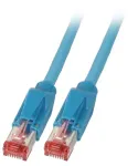 Tinklo kabelis EFB Elektronik K8708BL.2 RJ-45 Cat6a 2 m Mėlynas