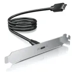 GRAUGEAR G-ETC-20G-B High-Speed USB-C Port Retrofit Kit su PCI lizdo laikikliu, 0,5 m, juoda