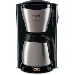 Philips HD7548/20 Caf&eacute; Gaia la&scaron;elinė kavos virimo ma&scaron;ina, 1,2 l, 15 puodelių, 1000 W, juoda/metalo spalvos