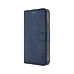 Fixed Opus Knyginis Dėklas Samsung Galaxy A57 5G, Dirbtinė Oda, Mėlyna