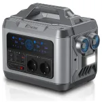 Fantec PGS-1200 Power Station & Solar Generator 1200W 1200Wh LiFePO4