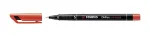 STABILO OHPen Universal Permanent Marker - 10 Pack - Red