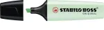 STABILO BOSS ORIGINAL Highlighter Pen - Mint Green - Chisel Tip - 2 mm / 5 mm - Water-Based Ink - 1 Piece