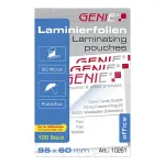 Genie 10261 Laminavimo mai&scaron;eliai permatomi 95x60mm 100 vnt. pakuotė