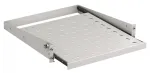 EFB Elektronik 19 colių 2U i&scaron;traukiama lentyna, gylis 555 mm, tvirtinama priekyje, 20 kg