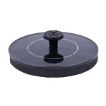iLike Solar Fountain for Outdoor Garden Decoration with 3 Nozzles 16cm Diameter