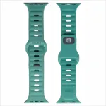 Evelatus Watch 38/40/41 Sport Silicone Loop Green