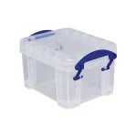 Really Useful Boxes UB014 &ndash; permatoma dėžutė, 0,14 l, 35 g, 64 x 48 x 42 mm (vid.), 90 x 65 x 55 mm (i&scaron;or.)