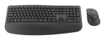 Logitech Signature Comfort Plus Combo MK880 for Business belaidė klaviatūros ir pelės kombinacija (UK i&scaron;dėstymas, grafitas)