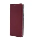 iLike &bdquo;Smart Magnetic Case&ldquo; dėklas, skirtas Xiaomi 12 5G / 12X 5G, bordo spalvos
