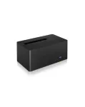 ICY BOX IB-1121-C31 USB 3.2 Gen 2 (3.1 Gen 2) Type-C dokavimo stotelė, antracitinė, juoda