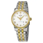 MIDO Baroncelli III moteri&scaron;kas automatinis laikrodis M76009261 29mm sidabrinis nerūdijantis plienas