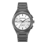 Trussardi vyri&scaron;kas laikrodis R2453156003 44mm mėlynu ciferblatu ir odiniu dirželiu