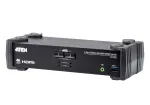 ATEN CS1822 2 prievadų USB 3.0 4K HDMI KVMP&trade; jungiklis su garso mai&scaron;ytuvu