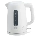 Virdulys Adler AD 1379w &mdash; 1,7 L, iki 2200 W, baltas, 360&deg; sukamas pagrindas, polipropilenas